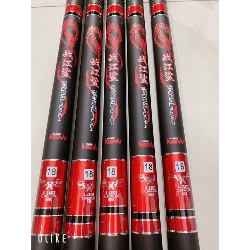 Cần Đài 6h Xích Long Tặng Kèm Đọt Phụ 360 + Nhẫn chống trôi