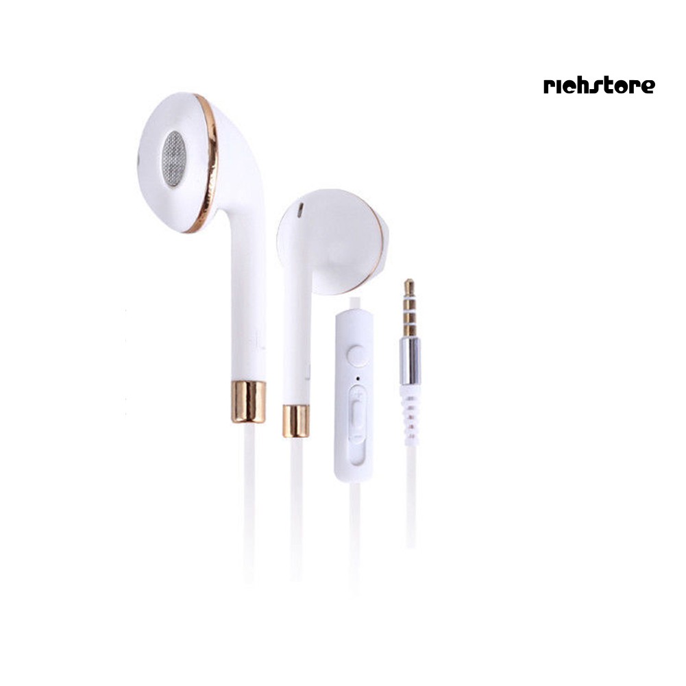 Tai Nghe Nhét Tai 3.5mm Âm Thanh Siêu Trầm Có Micro Tiện Dụng