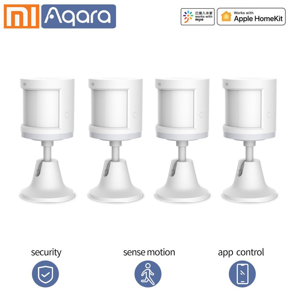 Cảm biến chuyển động Aqara, tích hợp cảm biến ánh sáng kèm chân đế, RTCGQ11LM, SHS Vietnam