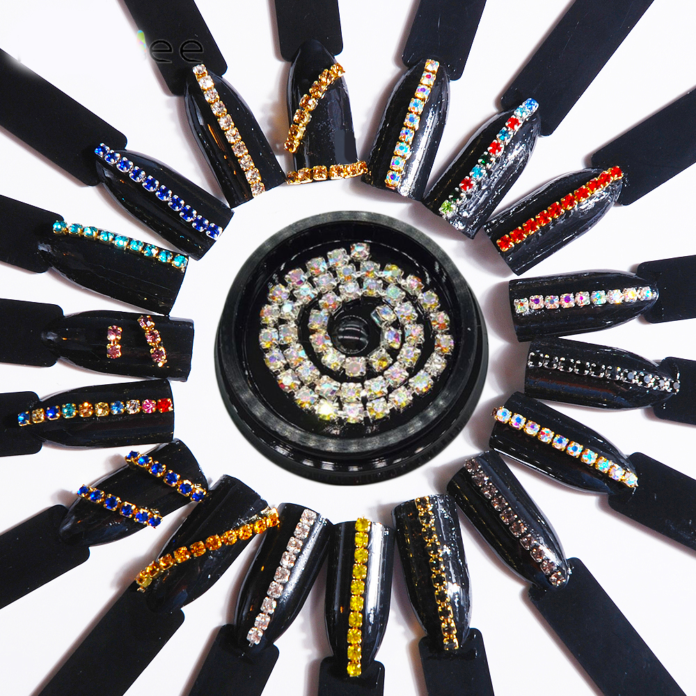 Phụ Nữ OKDEALS 3D|Hình Phẳng AB|Hạt Kim Loại Đính Móng Nghệ Thuật