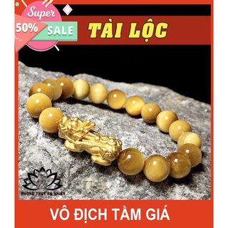 [HÀNG VIP]🍀Vòng Tay Phong Thuỷ Tài Lộc🍀- Hợp mệnh Thổ & mệnh Kim