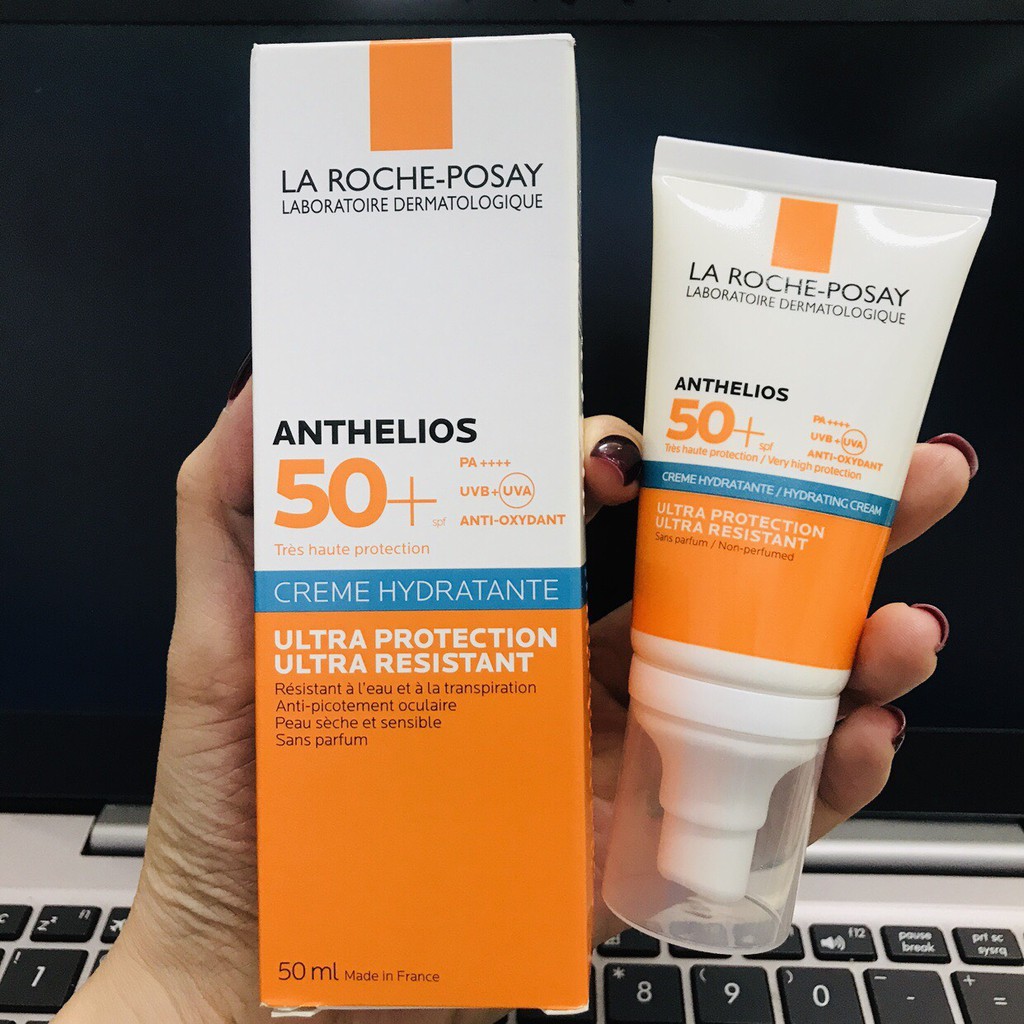 [Mẫu mới chính hãng] Kem Chống Nắng La Roche Posay Anthelios Gel Cream SPF 50+ Cho Da Dầu Mụn Nhạy Cảm