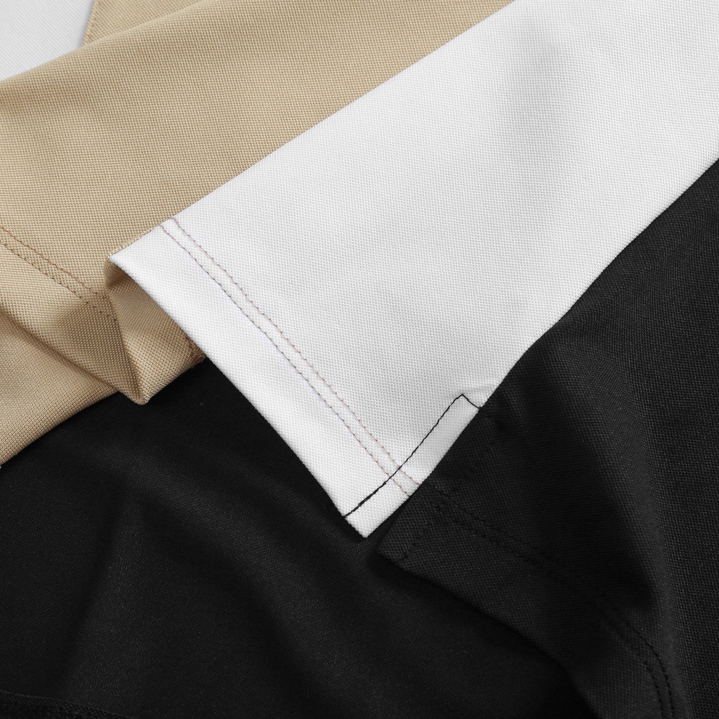 Áo thun Polo nam cổ bẻ STRIPE vải cá sấu Cotton xuất xịn, chuẩn form,sang trọng-lịch lãm - FEEL GOOD LIKE A BOSS