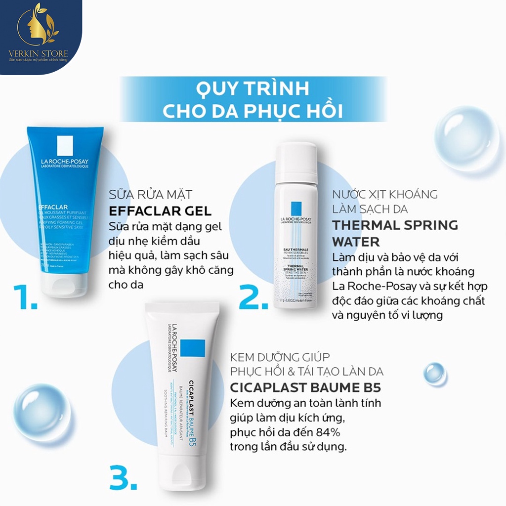 Kem dưỡng da La Roche Posay Cicaplast Baume B5 làm dịu và phục hồi da  - Verkin Store