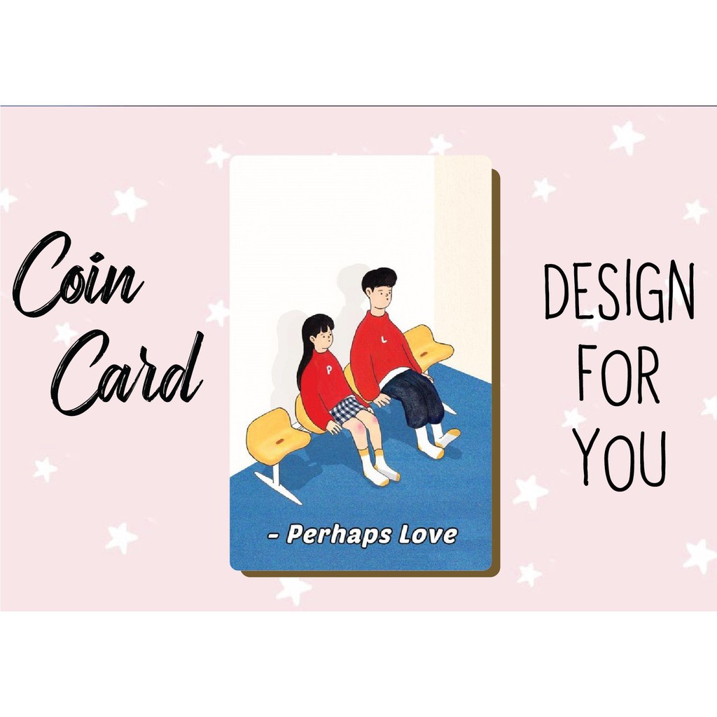 &quot;‍❤️‍ COUPLE&quot;( Decal dán Thẻ ATM, debit, thẻ từ, thẻ chung cư, bảo vệ thẻ) | Dán thẻ ATM COINCARD