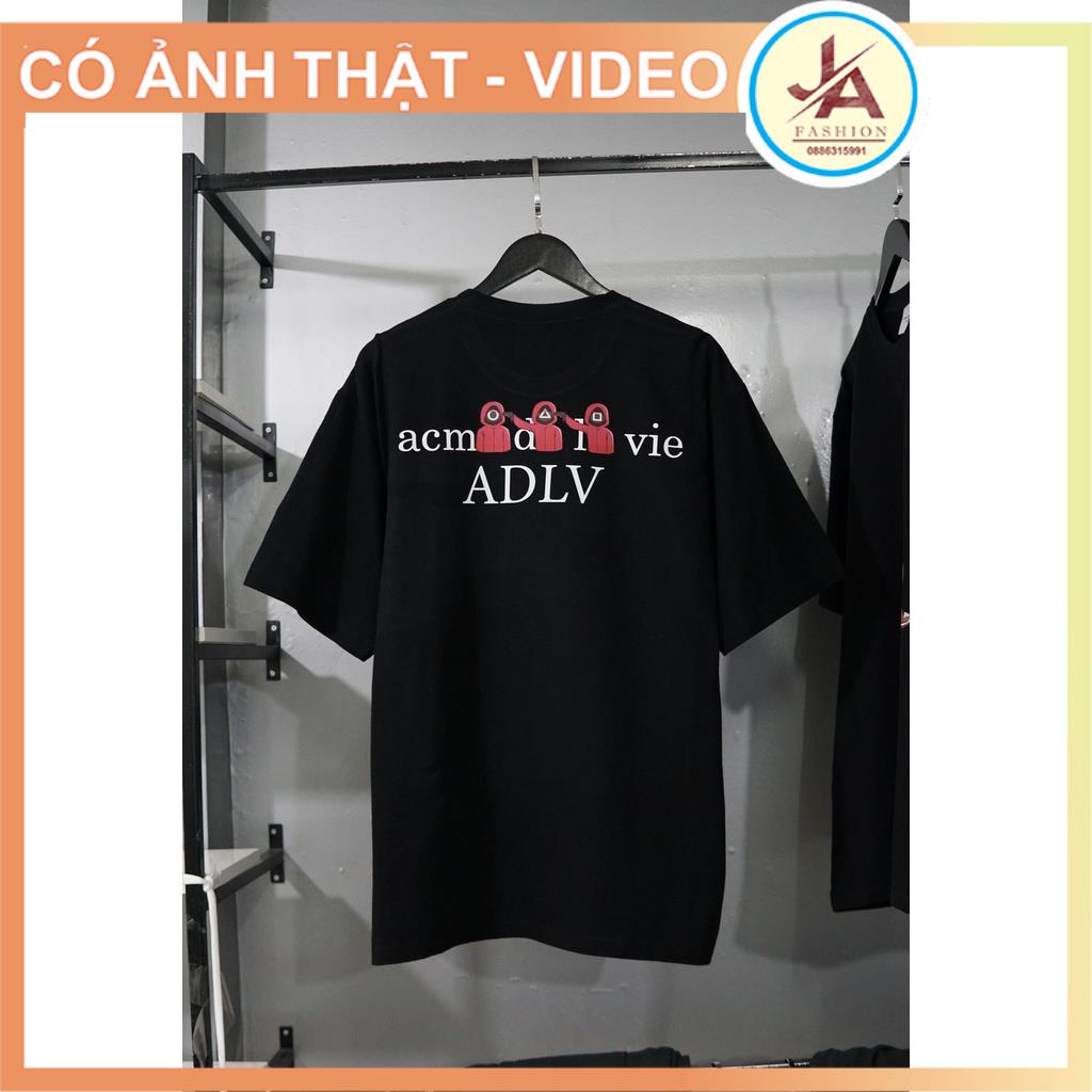 Áo thun tay lỡ unisex form rộng ADLV Squid Game Hot Trend Unisex Hàn Quốc JASHOP