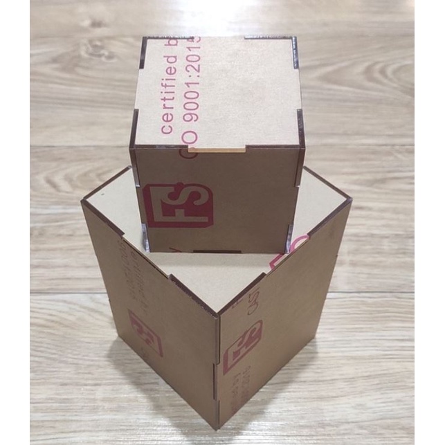Combo 6 tấm mica ghép thành hộp chống bụi 5x5x5