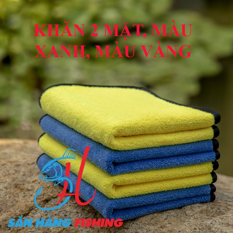 Khăn Lau Đa Năng Câu Cá 2 Mặt, Lau Tay, Cần Câu Benuo
