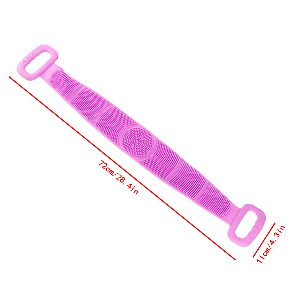 Dây Silicon Chà Lưng Tẩy Tế Bào Chết 72cm Tiện Dụng Khi Tắm