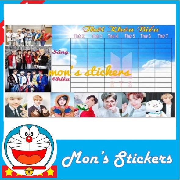 🎉🎧THỜI KHÓA BIỂU BTS🎤
