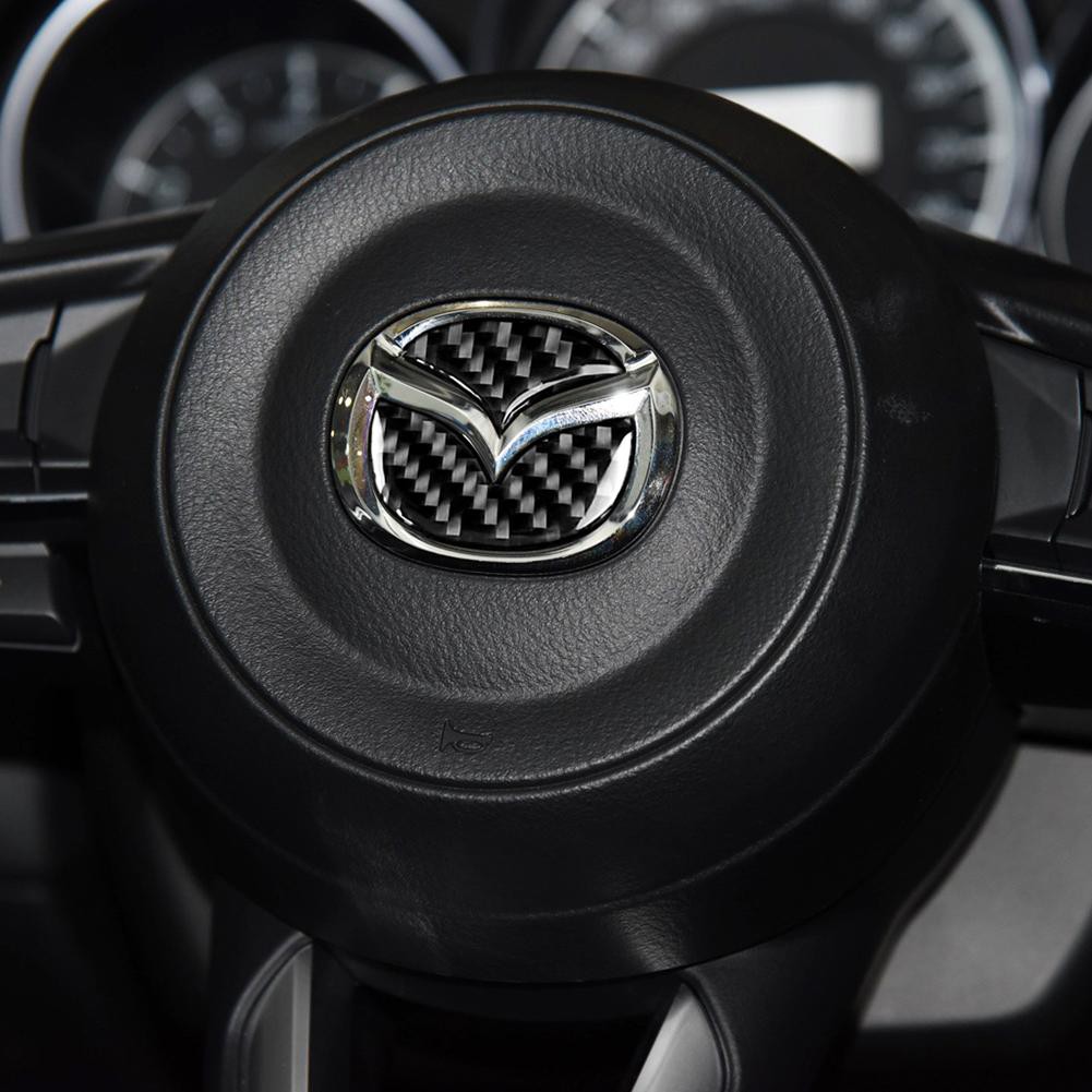 Set 2 miếng decal dán vô lăng xe cho xe BMW X6 Diecast