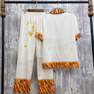 bộ pijama lụa  xước cao cấp Quảng Châu DONAN