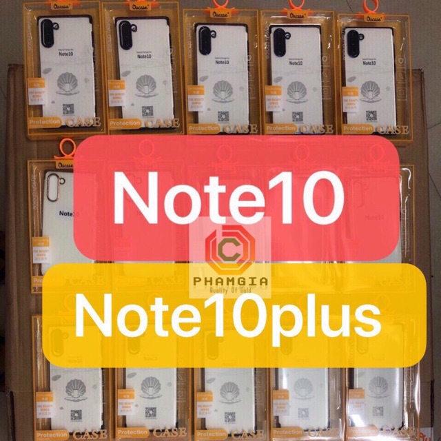 Ốp lưng dẻo trong/ samsung galaxy note 10/ note 10 plus