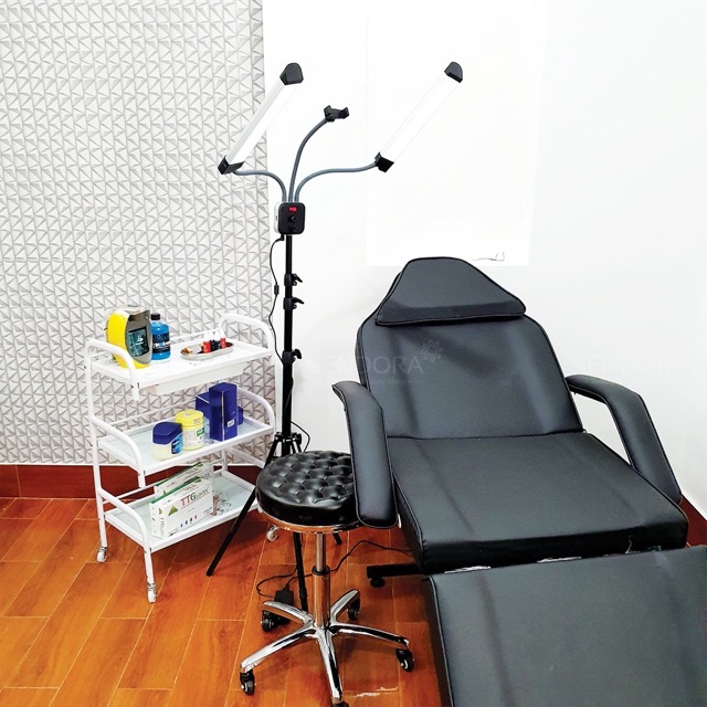 ĐÈN LED 2 NHÁNH LF-Y500 CHUYÊN DỤNG PHUN XĂM,LIVESTREAM,SPA,MAKE UP,STUDIO...