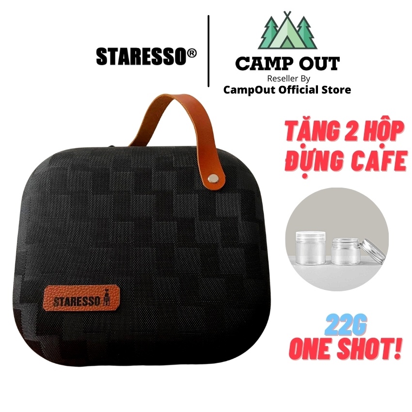 Phụ kiện cà phê Staresso túi Staresso đựng máy cà phê Mirage nhỏ gọn cafe campoutvn A282