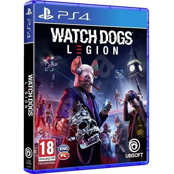 [Mã 99ELHA giảm 7% đơn 300K] Đĩa game PS4 Watch dogs Legion