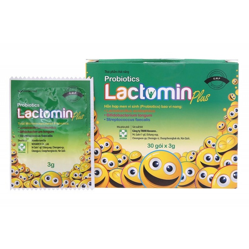 Men vi sinh Lactomin/ Lactomin Plus - Bổ sung lợi khuẩn, ngừa rối loạn tiêu hóa, tăng hấp thu dinh dưỡng tối ưu
