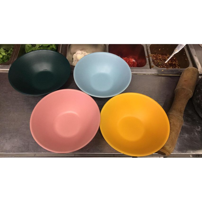 Bát tô sứ pastel phong cách Bắc Âu 19cm, tô mì phở, tô canh - Sứ cao cấp không chì