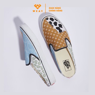 Giày Vans Mule Slip On Pattern Mix Multi - VN0A4P3U6UX