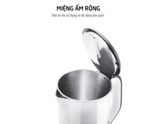 Bình Đun Siêu Tốc Lock&Lock 1.7L màu trắng EJK738WH