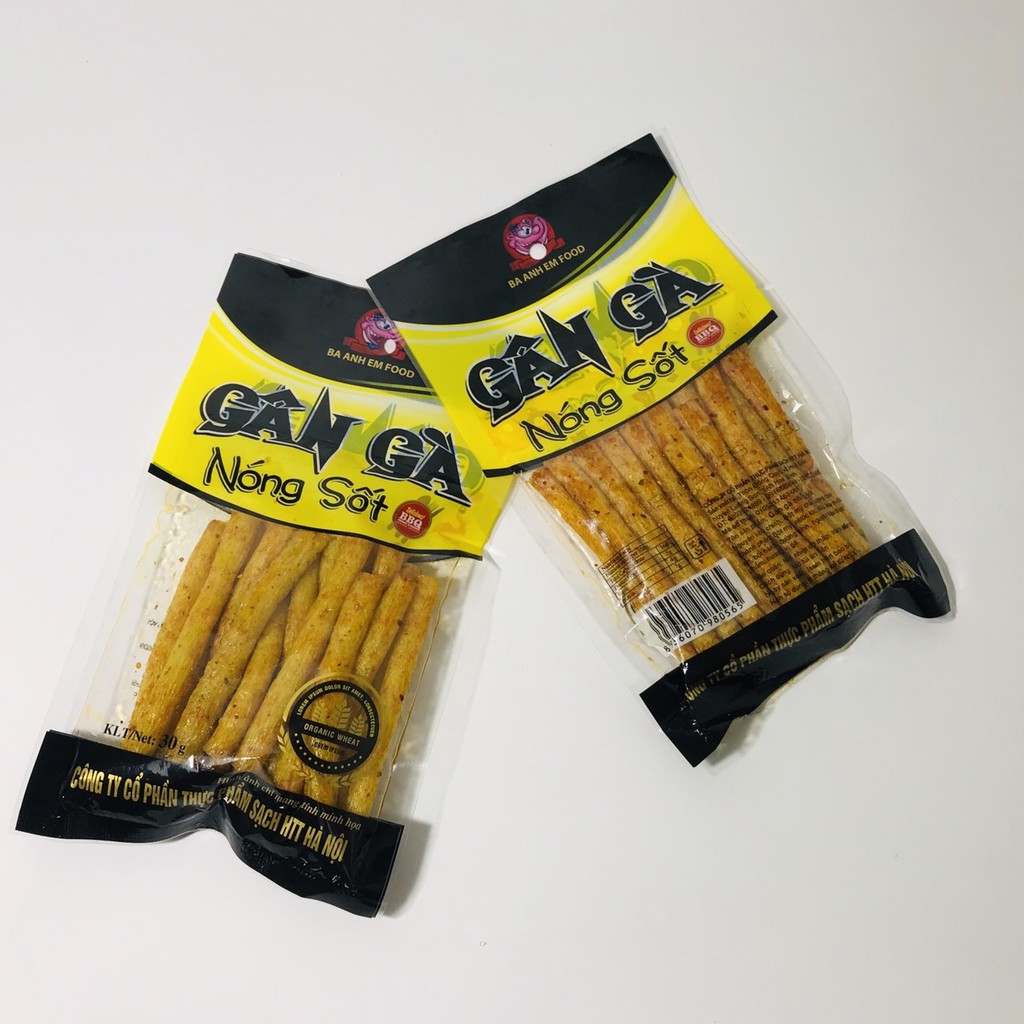 Snack Gân Gà Sốt Nóng Giòn Dai 30g - AnvatHaMy288