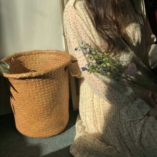 🐽 order taobao 🐽 váy chấm bi vintage