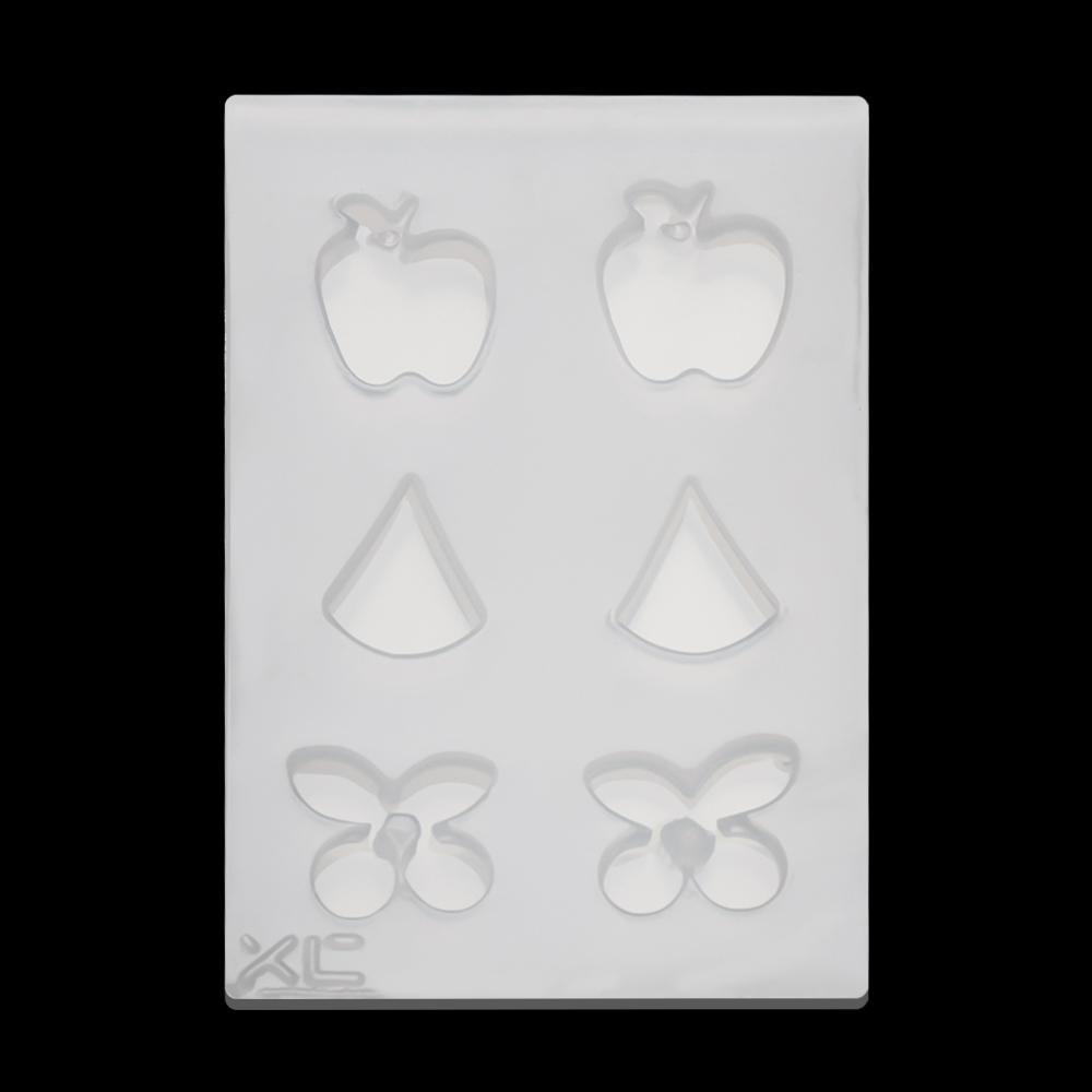 Khuôn Silicone Làm Mặt Vòng cổ / Móc Khóa Hình Giọt Nước