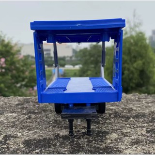 Xe mô hình trailer chở xe 1:32