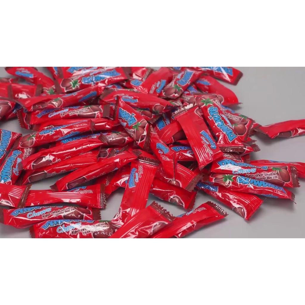 Kẹo Nhai Socola Hương Bạc Hà 3 Viên Dynamite Chews
