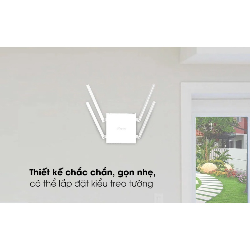 Bộ Phát Wifi TP-Link Archer C24 Băng Tần Kép Chuẩn AC750 Mbps - Hàng Chính Hãng