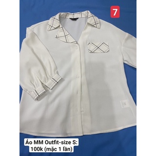 Áo sơ mi trắng size S và M