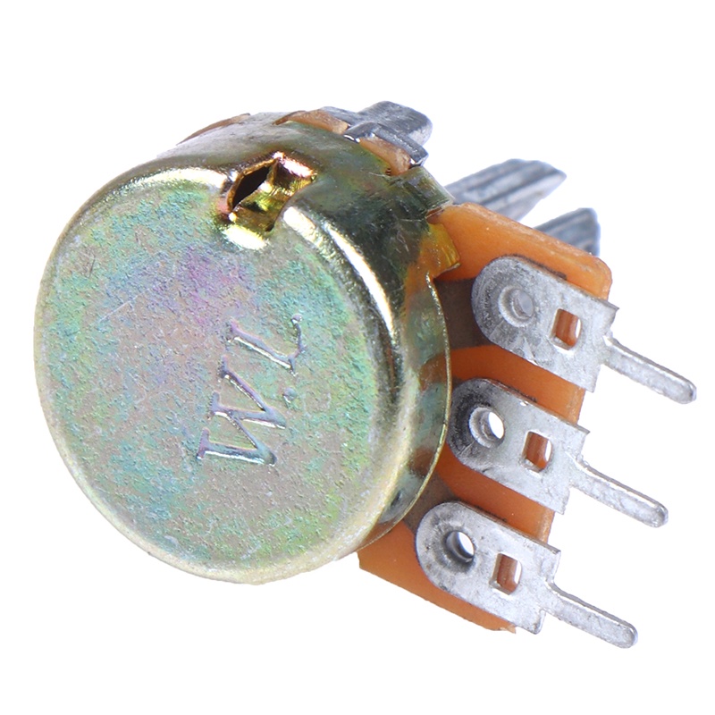 ECSG 5pcs Metal Alloy WH148 1K 2K 5K 10K 20K 250K 500K 1M Wirewound Potentiometer