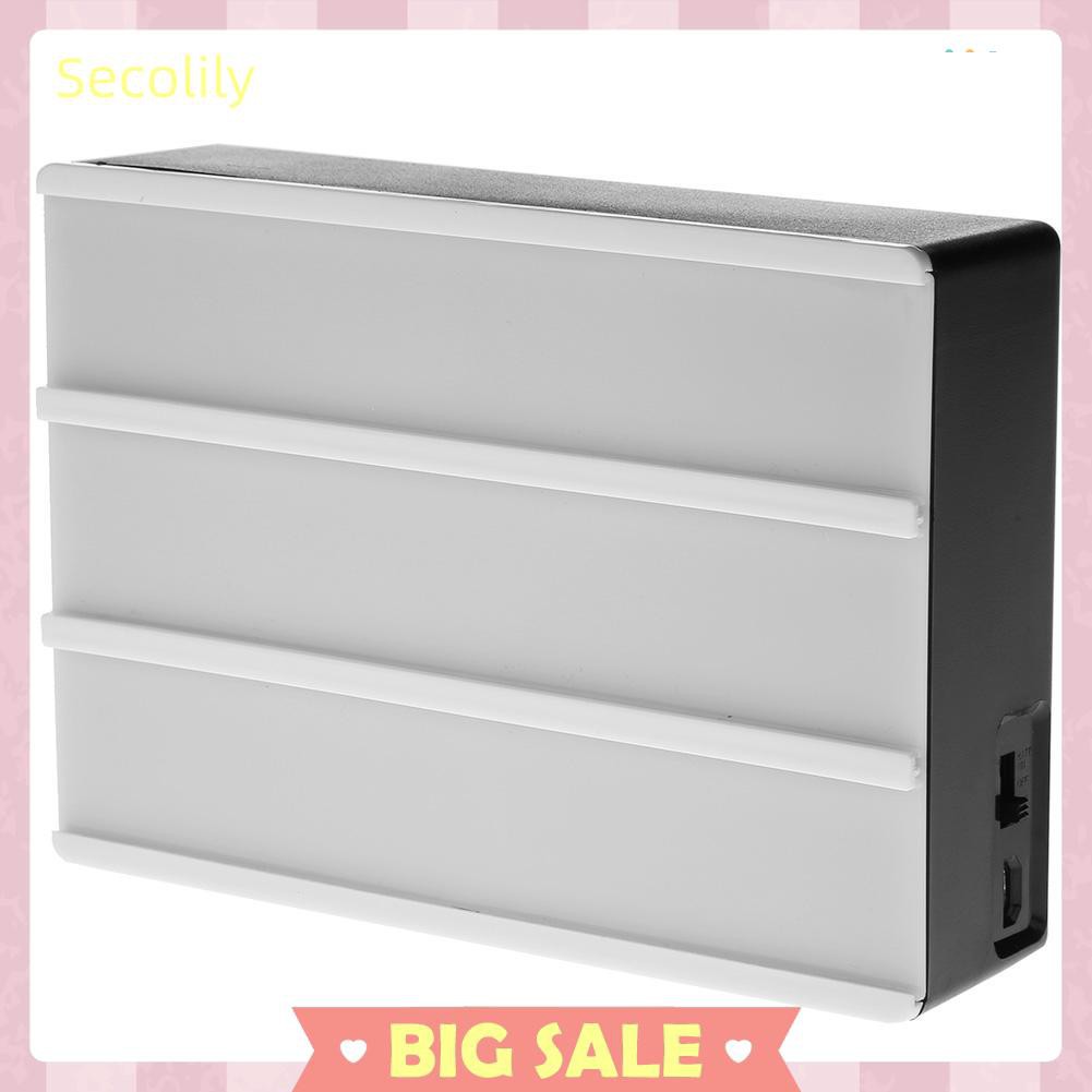 Set đèn LED USB A6 trang trí DIY hình số và chữ cái