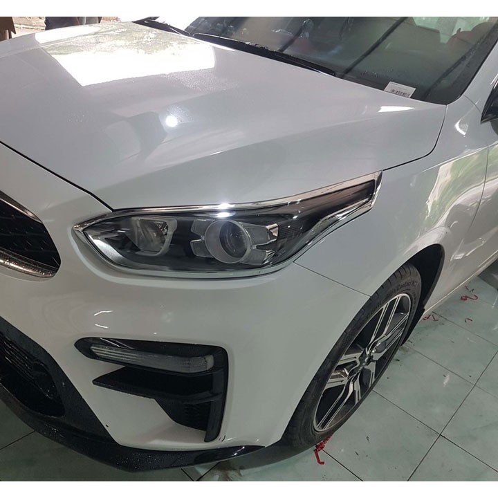 [Cerato, K3, Forte 2019] Ốp Viền Đèn Pha, Hậu Mạ Crom Cho Xe - Kia Cerato, K3, Forte 2019