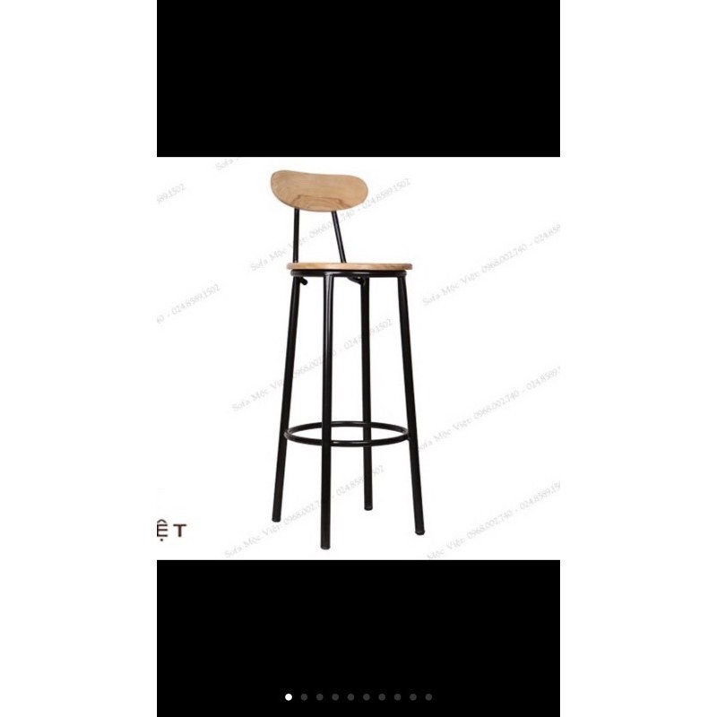 ghế bar chân sắt