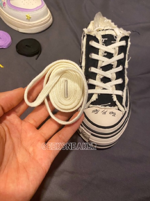 [GEEKSNEAKER] Dây Giày Trắng Converse 1970s, Xvessel ...... Loại giày dặn - HỖ TRỢ ĐỔI TRẢ TRONG 15 NGÀY !