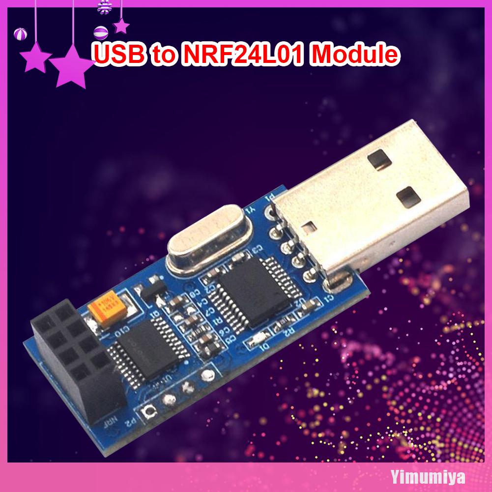 COD USB to NRF24L01 Serial Port Adapter Wireless Digital Transmission Board