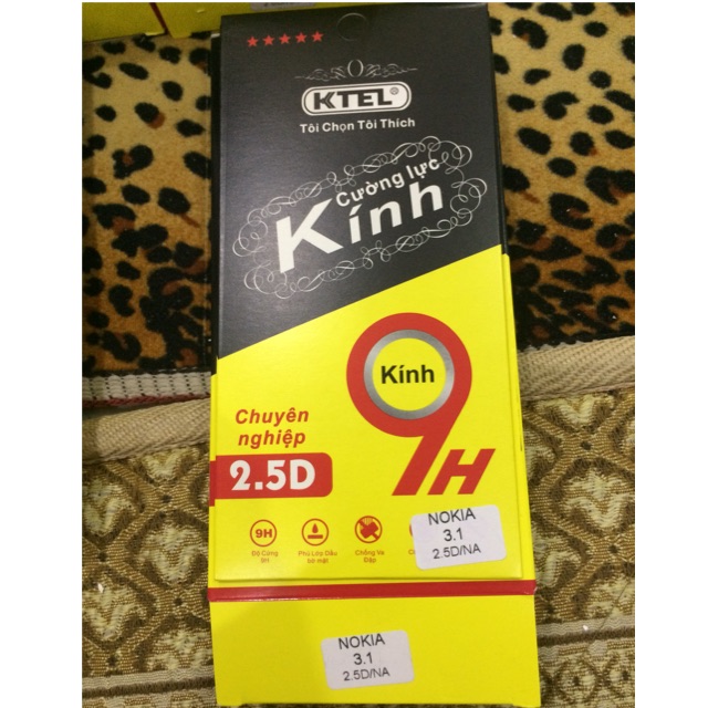 Kính cường lực nokia 3,1