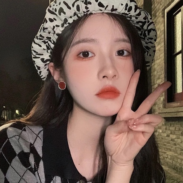 Bông tai mạ bạc 925 hình giọt nước sang trọng