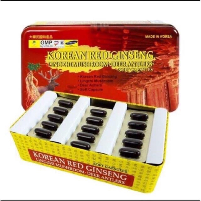 Một hộp VIÊN ĐẠM TỔNG HỢP: HỒNG SÂM,NHUNG HƯƠU, NẤM LINH CHI, MẬT ONG HỘP 60 viên