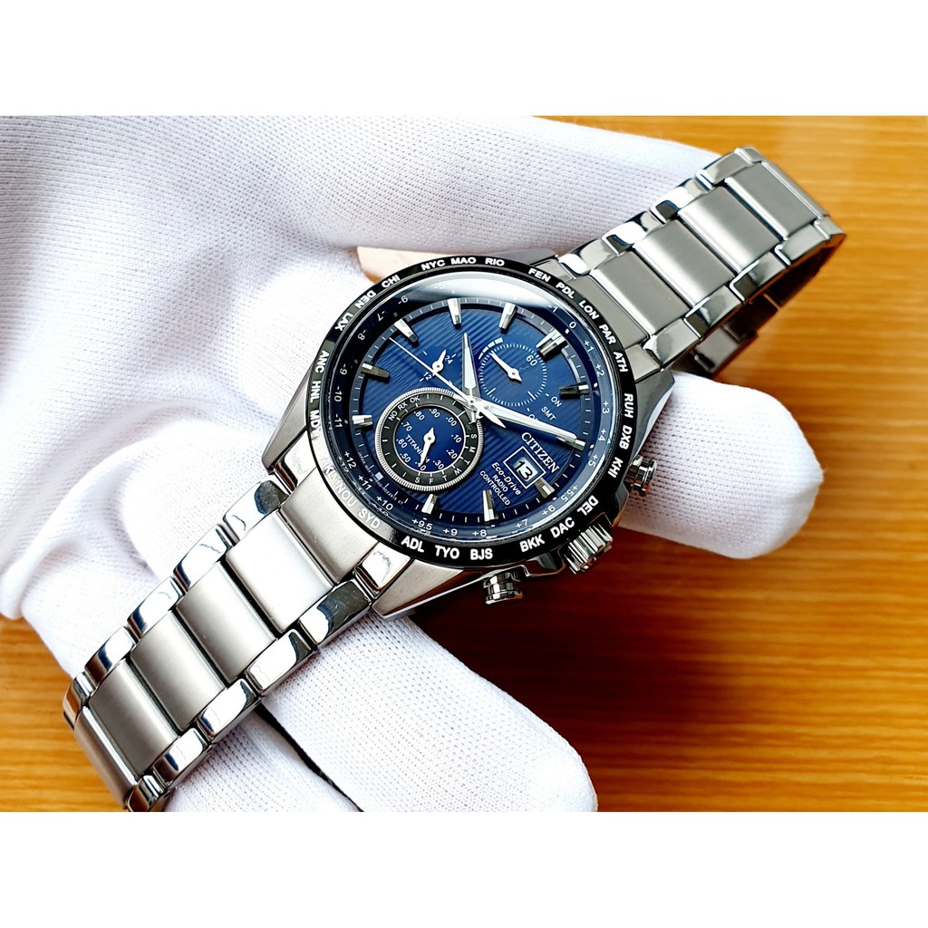 Đồng hồ nam Citizen Eco-drive Titanium AT8154-58L