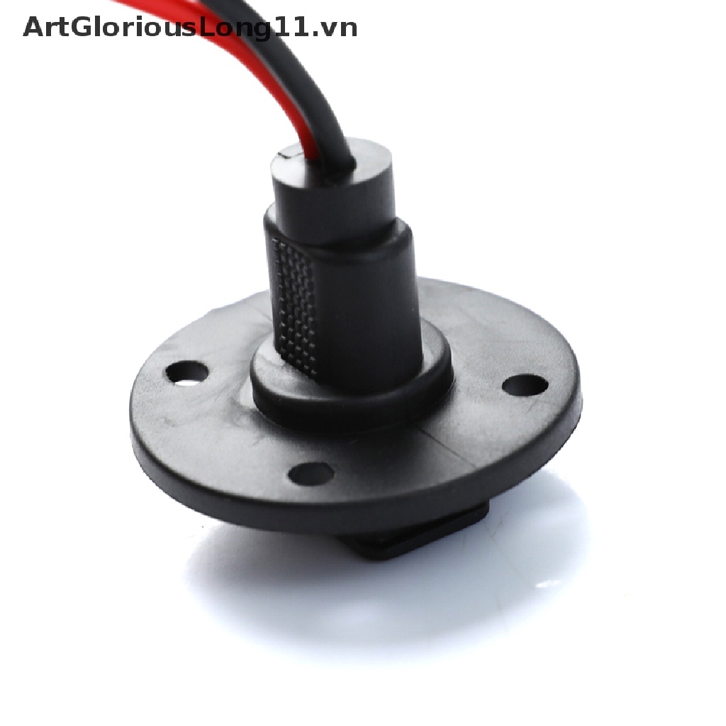 【ArtGloriousLong】 SAE Power Socket Sidewall Port Quick Connect Solar Panel Mount Connector VN