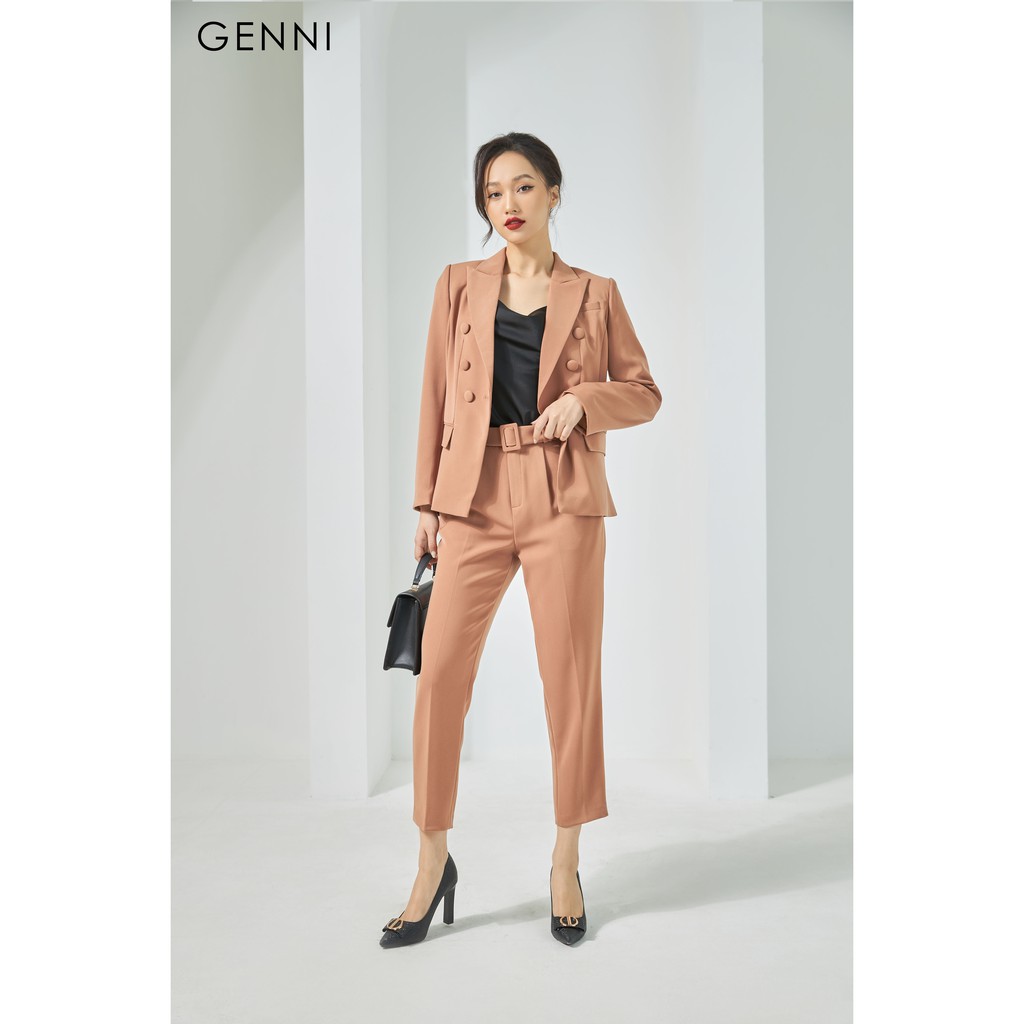 [Mã FAMALLT5 giảm 15% đơn 150k] Quần baggy kèm đai GQ007 - Genni
