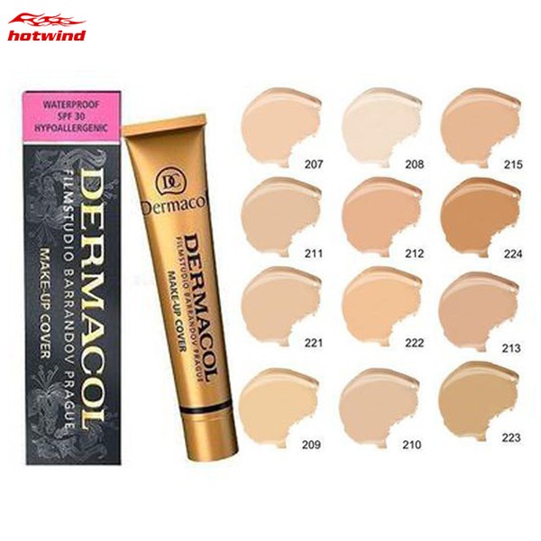 Kem Nền Dermacol Che Khuyết Điểm Chống Thấm Nước 30ML | BigBuy360 - bigbuy360.vn