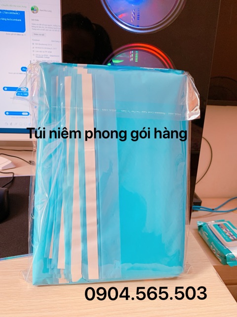 1KG Túi Gói Hàng Túi Niêm Phong Tự Dính Có Sẵn Lớp Dán Tiện Lợi