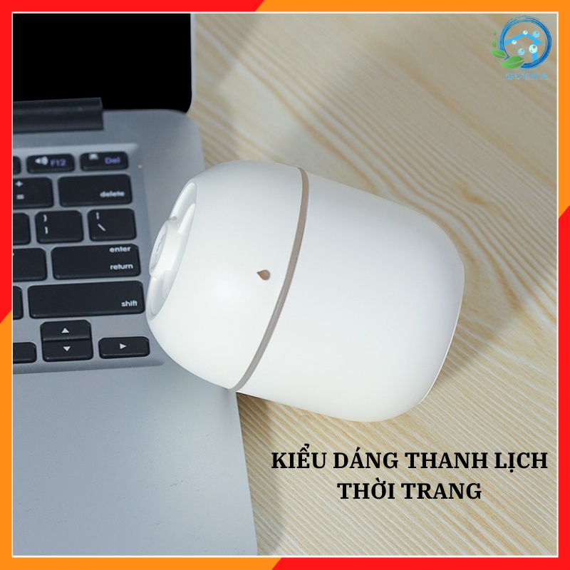 Máy Xông Tinh Dầu Mini Phun Sương Khuếch Tán Khử Khuẩn Tạo Độ Ẩm Đuổi Muỗi Có Đèn Dùng Cho Phòng Ngủ Xe Hơi QN030