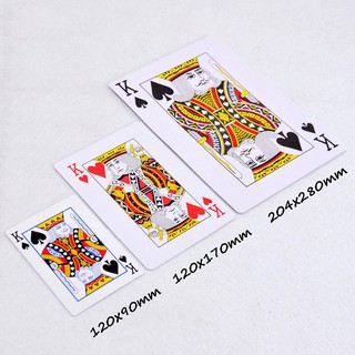 Bộ bài Poker khổng lồ đủ kích thước