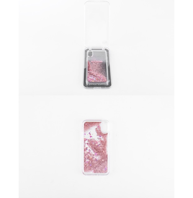 Ốp lưng Blackpink kim tuyến nước | Glitter case chính hãng (sẵn cho iphone X)