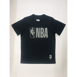 Áo Thun Thể Thao NBA Đen Chữ NBA To