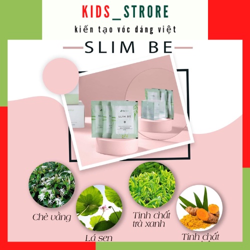 Giảm Cân SLIM BE của BEALIVE Chính Hãng  Giúp Goàn Giảm 3 đến 6 Kg Siảm Cân An Tau 30 Ngày